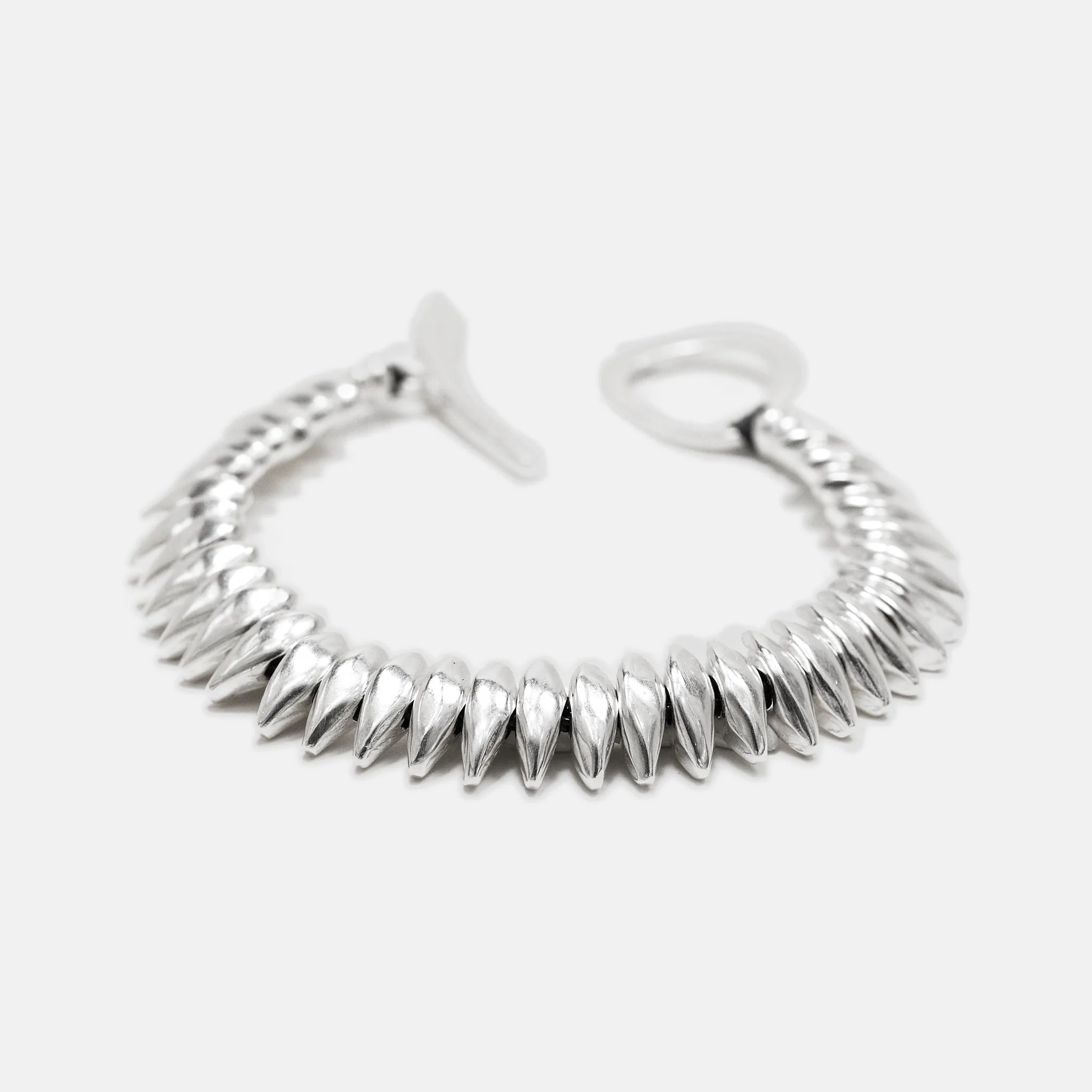 Pomegranate Seed Bracelet in Sterling Silver