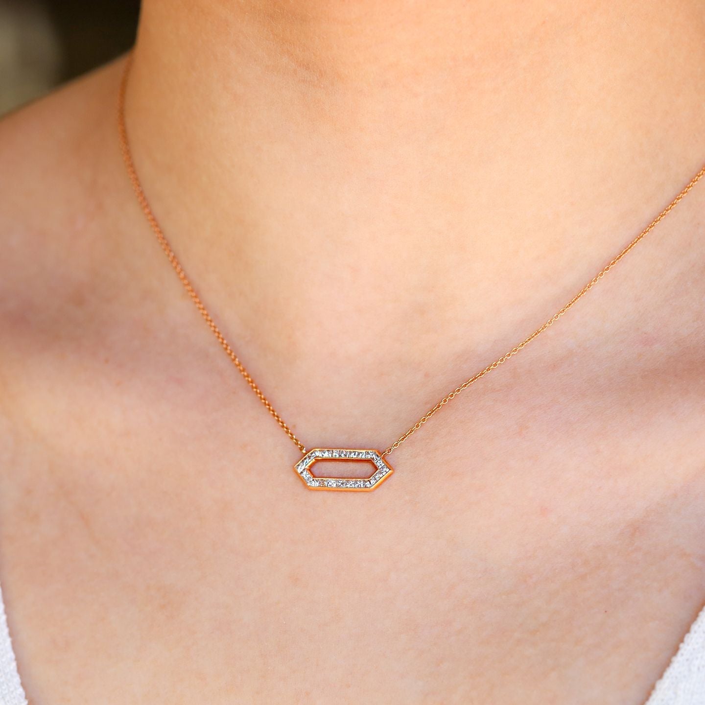 Kerri White Diamond Necklace