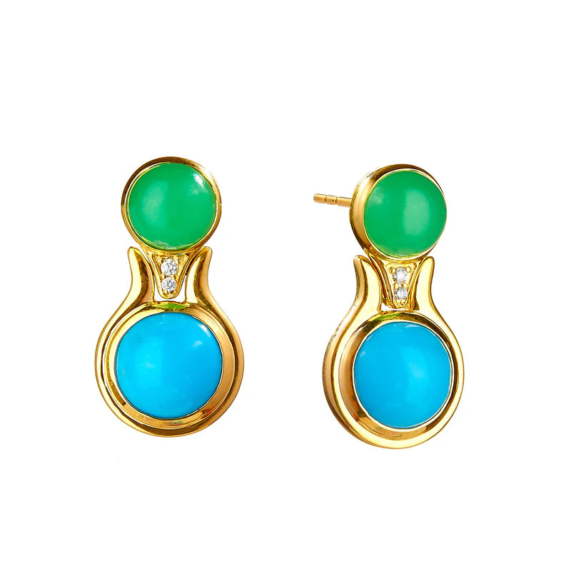 Candy Earrings in Yellow Gold