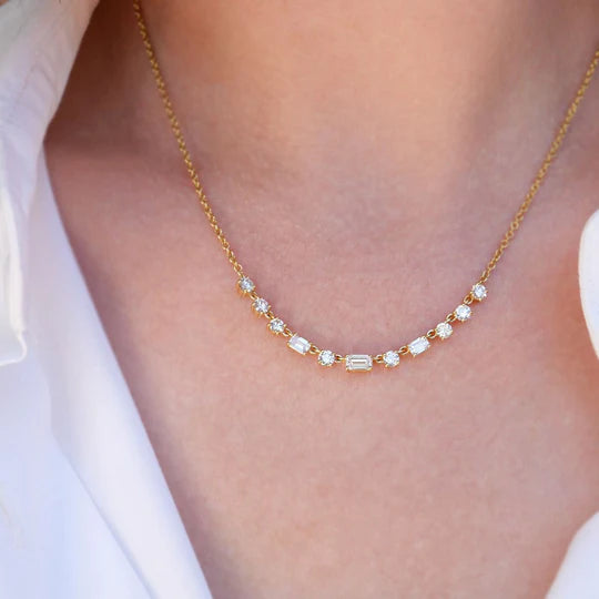 Madison Necklace in Yellow Gold