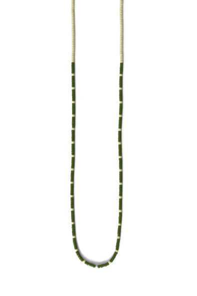 Dipsea Necklace in Olive/Sage