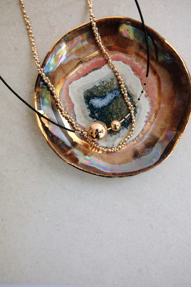 Leo Necklace in Yellow Gold