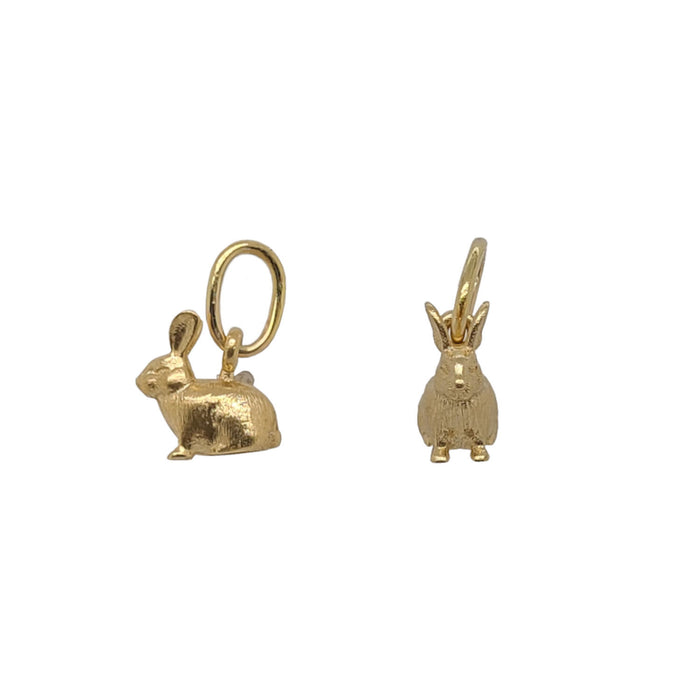 Bunny Charm in Yellow Gold