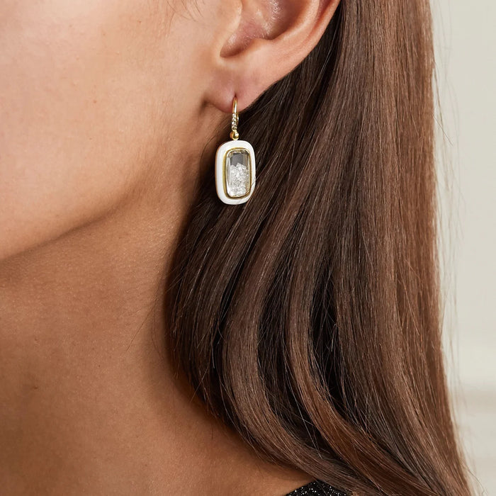 Janela Enamel Earrings