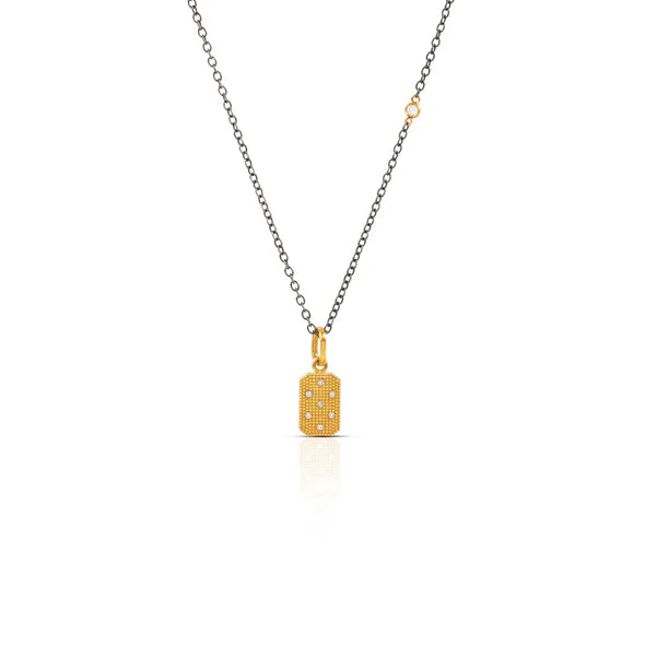 Rain La Petite Pendant in Yellow Gold