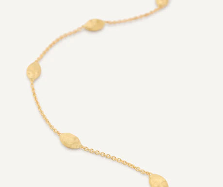 Siviglia Small Bean Bracelet in Yellow Gold