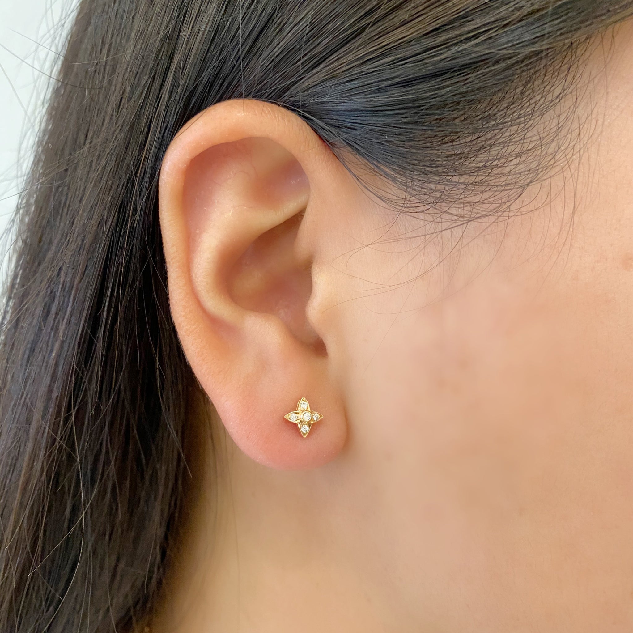 Lumiere Diamond Stud Earrings