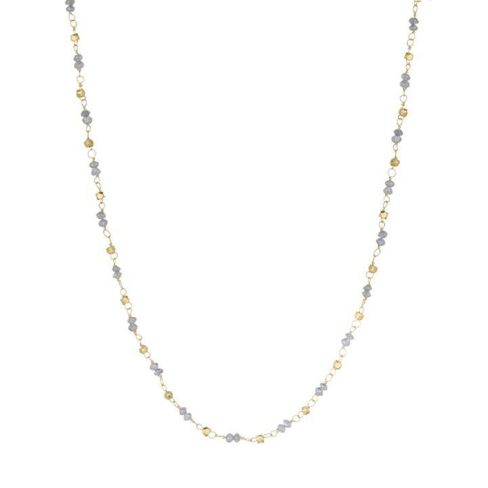 The Leila Gray Diamond Chain in Yellow Gold