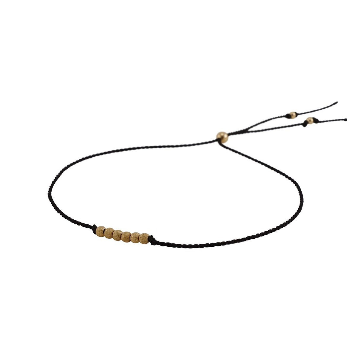 Friendship Bracelet No. 2 in Black