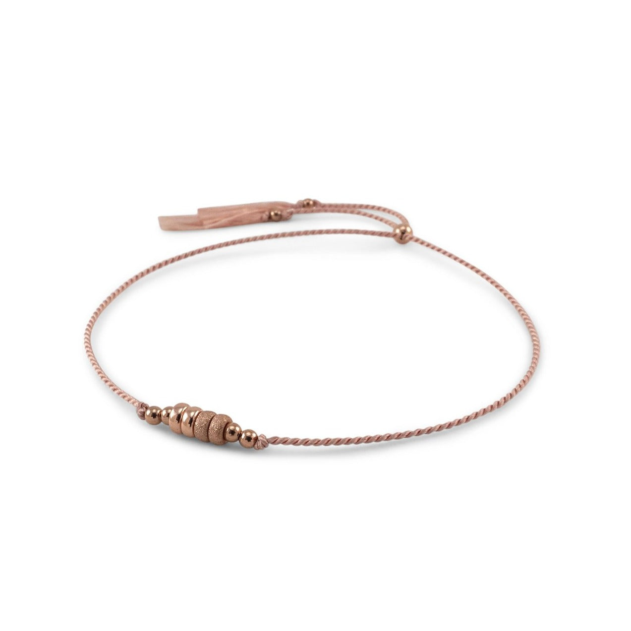 Friendship Bracelet No. 5 in Blush