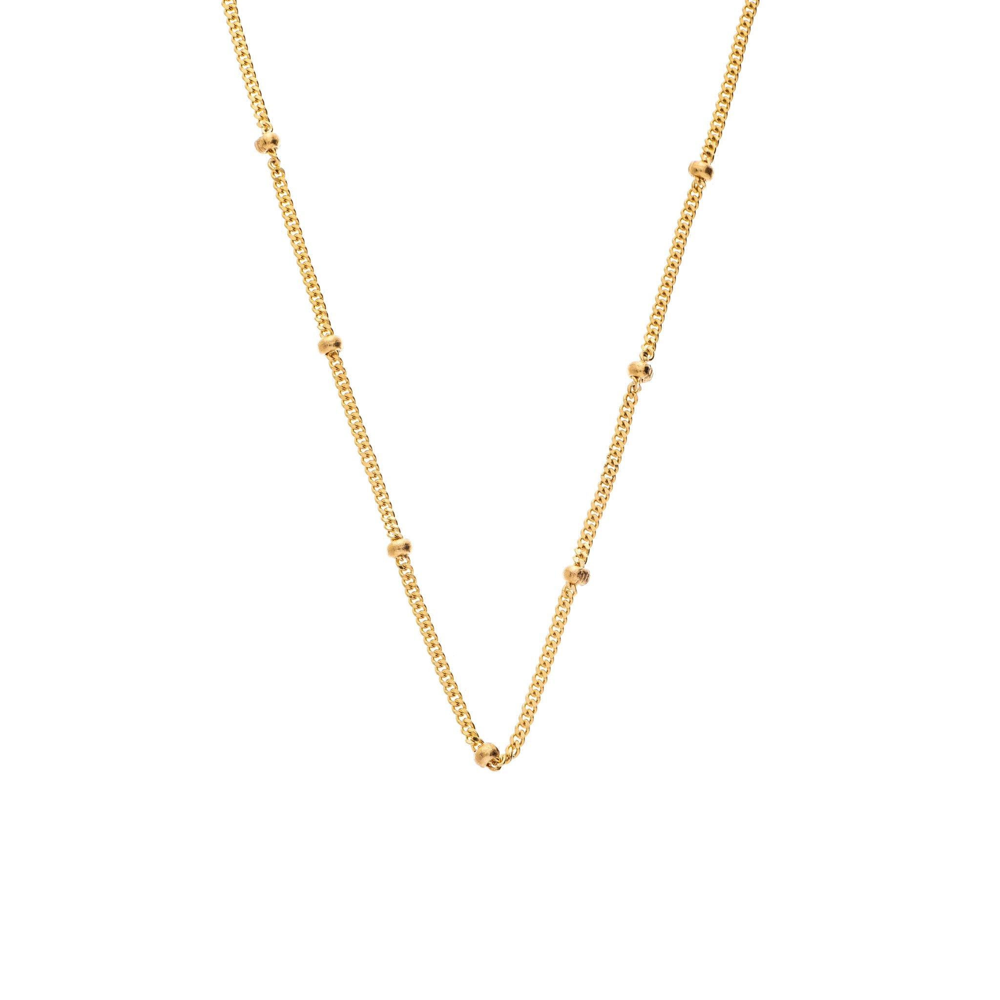 The Bead Chain 18K Yellow Gold
