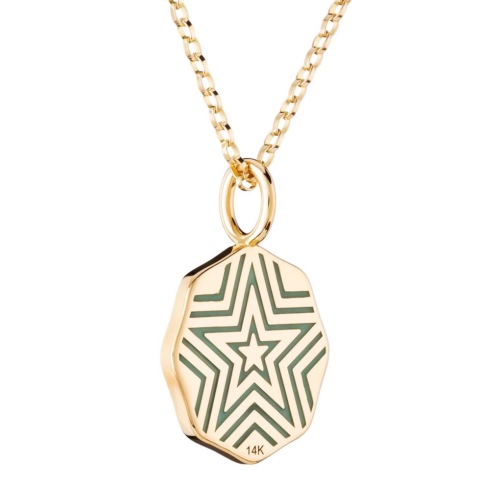 Mini Porte Bonheur Diamond in Yellow Gold