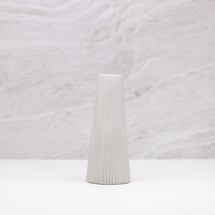 Koza Small Vase In White