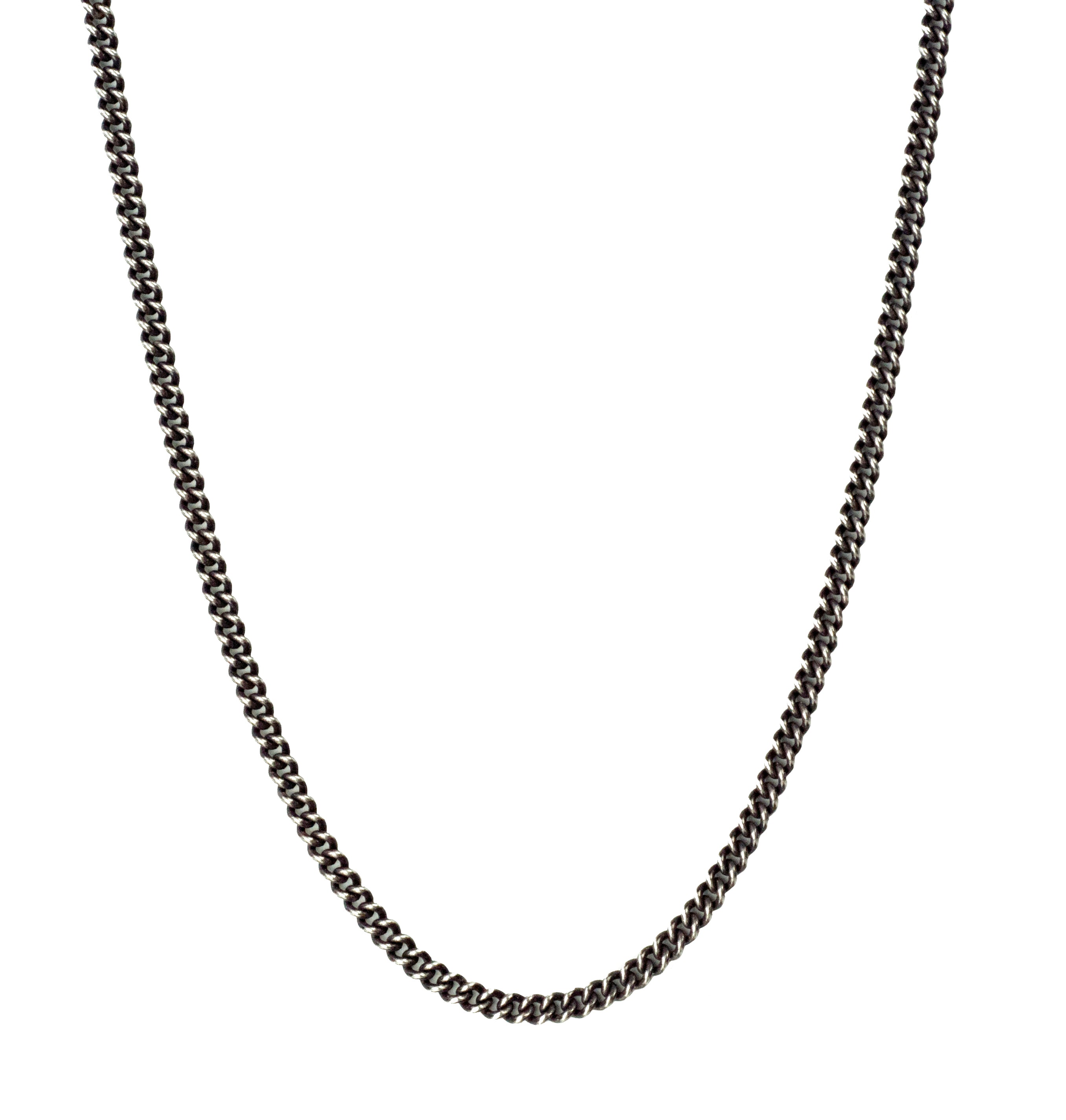 Liam Curb Chain in Sterling Silver