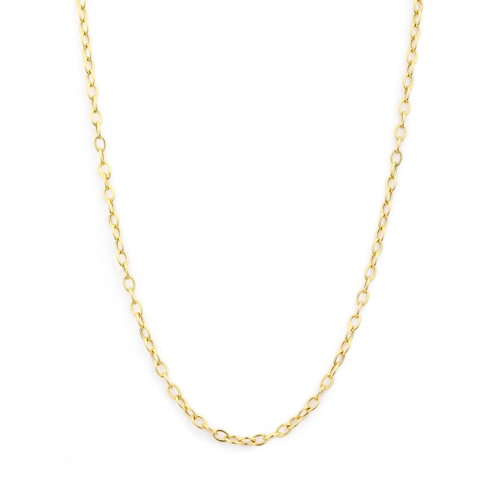 Small Link Chain in Yellow Gold