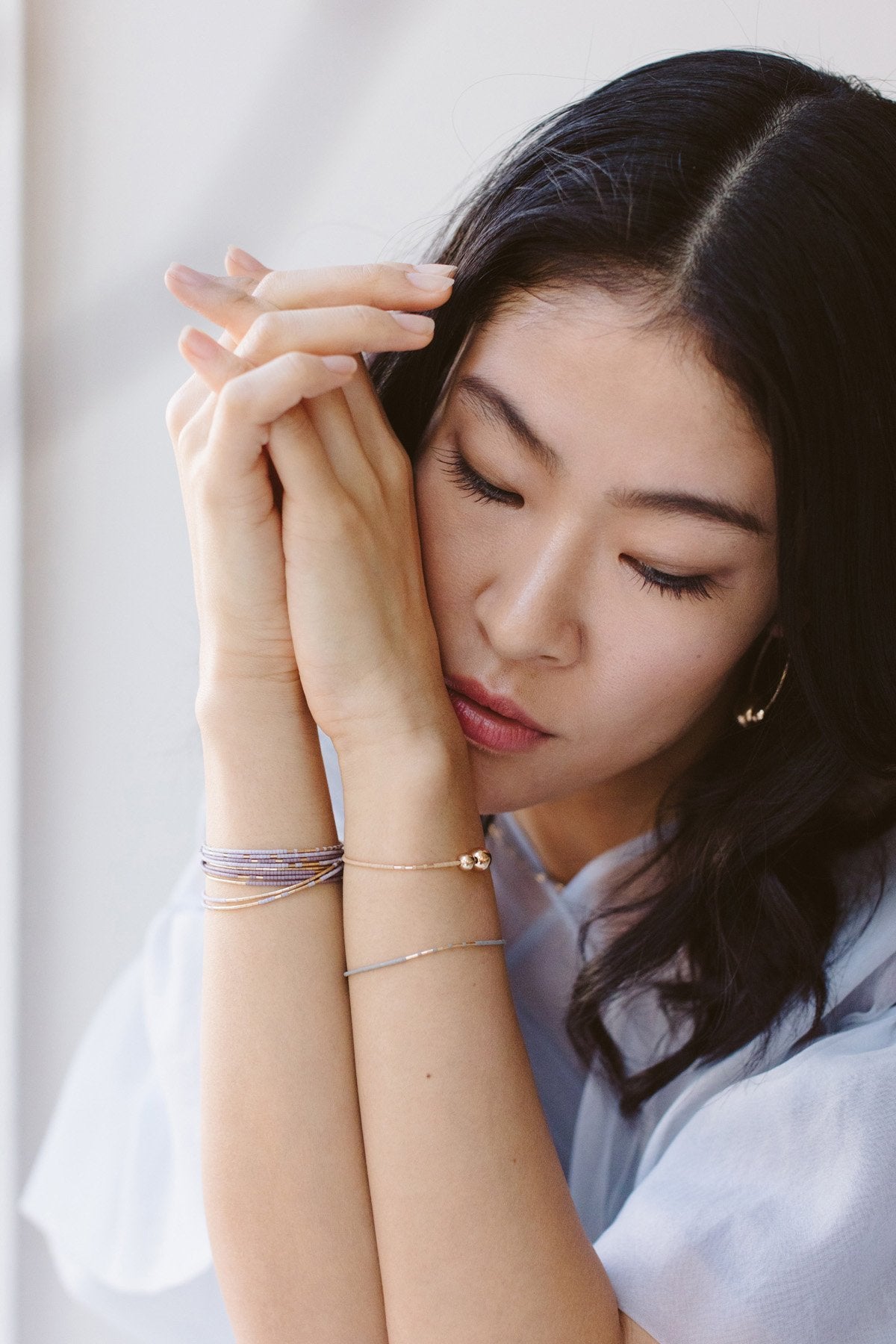 Aitne Bracelet in Mist