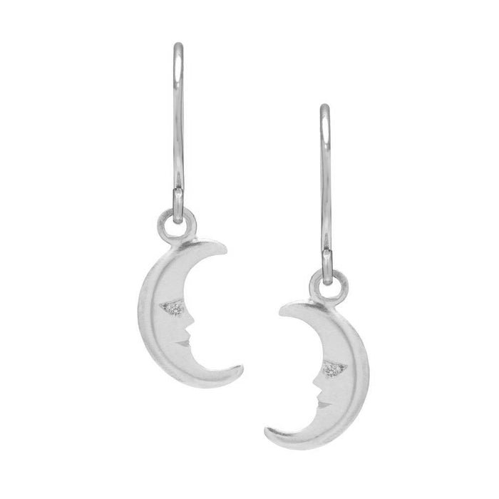 Moon Charm Earrings